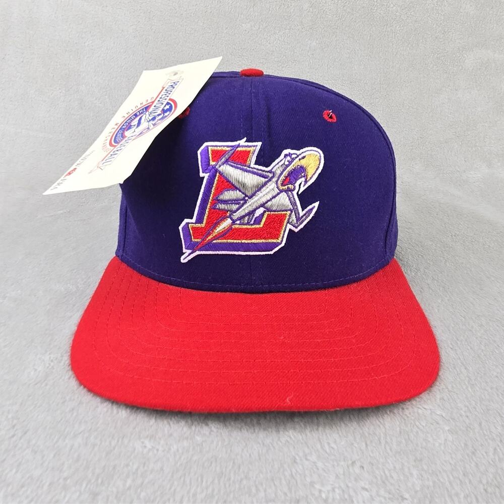 Vtg 90s Lancaster Jethawks MiLB New Era Hat Snapback Wool Made in USA NWT